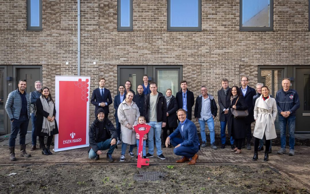 Oplevering eerste sociale huurwoningen op Landgoed Wickevoort